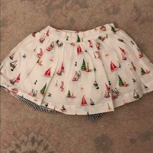 Janie and jack sailboat skirt 18-24 months